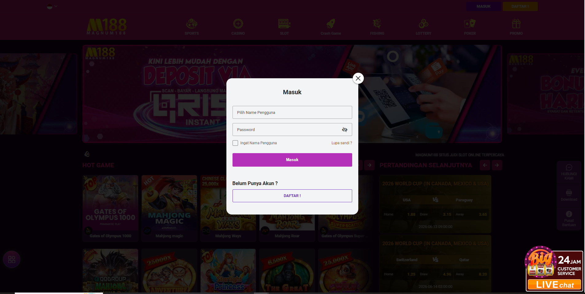 Cara Login MAGNUM188 dengan Mudah dan Aman